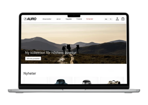 Auro — e-handelsflöde